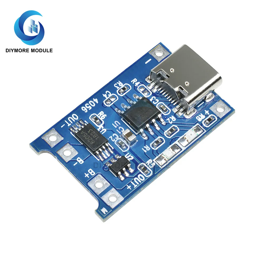 Зарядная плата TP4056 18650 для Arduino 5 В 1 А Micro USB Type-c литиевая батарея модуль зарядного