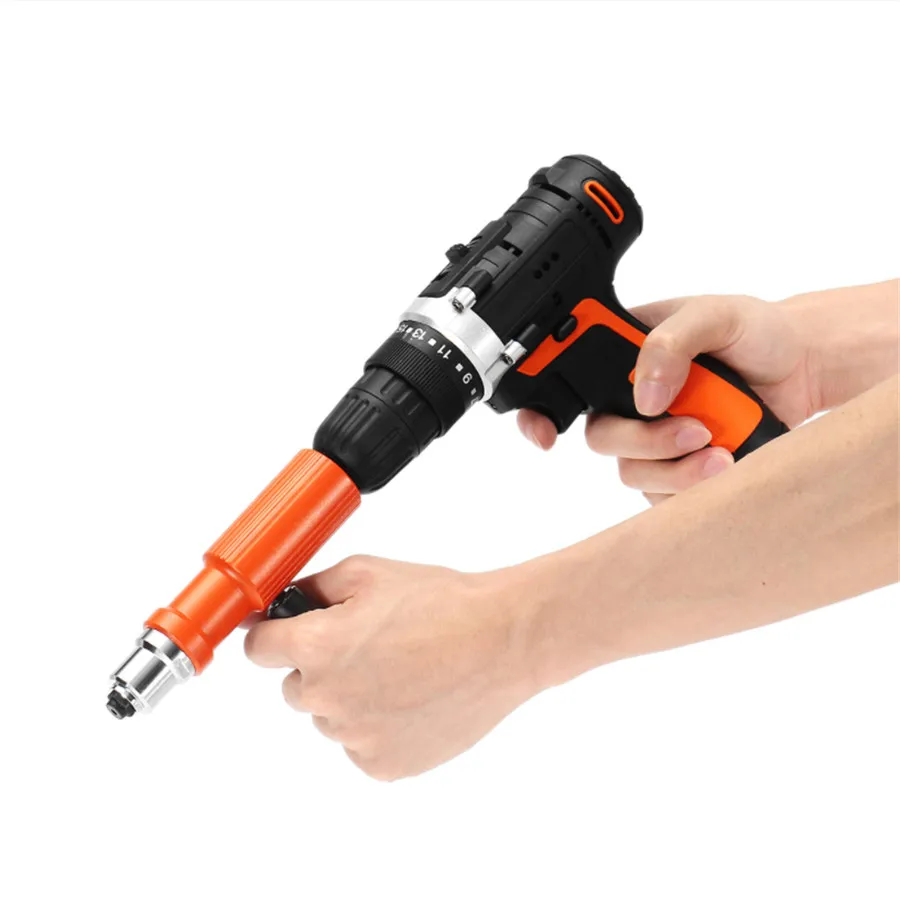 Новая модернизированная электрическая заклепочная гайка пистолет поп клепки