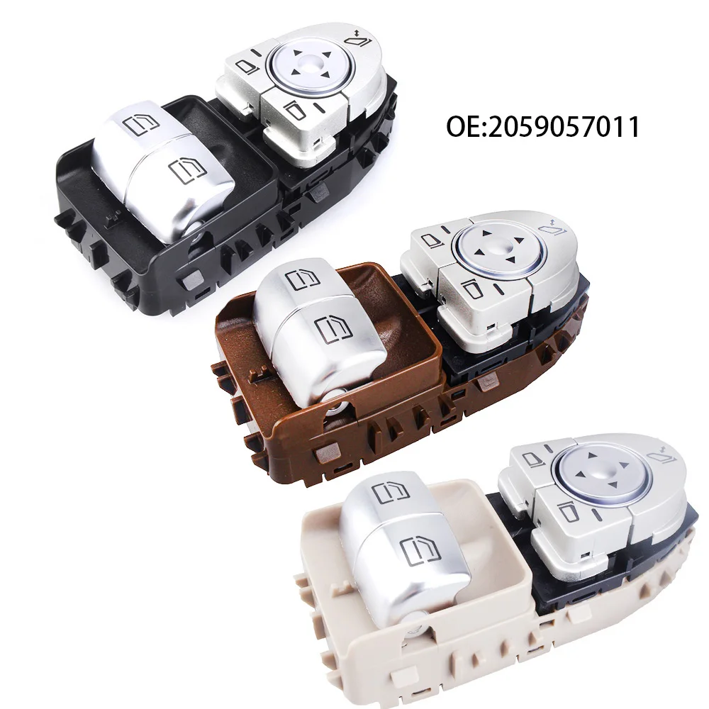 

New Window Lifter switch driver's side For Mercedes-Benz C-Class Vito Viano W447 C43 C63 C180 A2059050302 2059057011