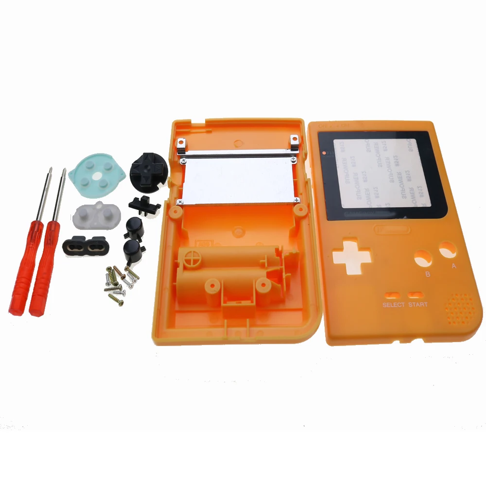 Полностью закрытый чехол cltgxdd Сменный Чехол для карманной игровой консоли Gameboy