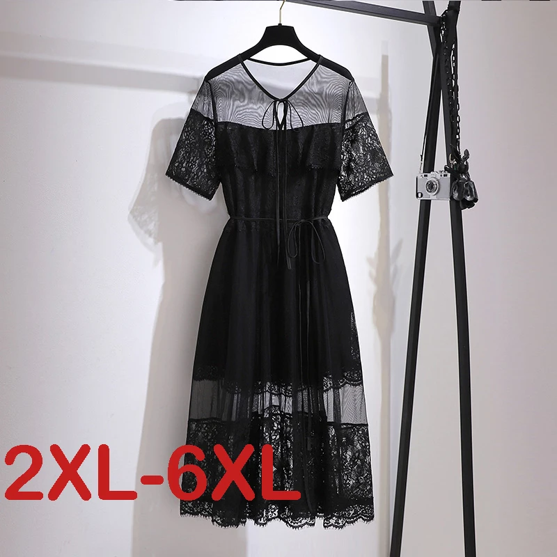 

Женское шифоновое платье с V-образным вырезом, летнее однотонное платье большого размера