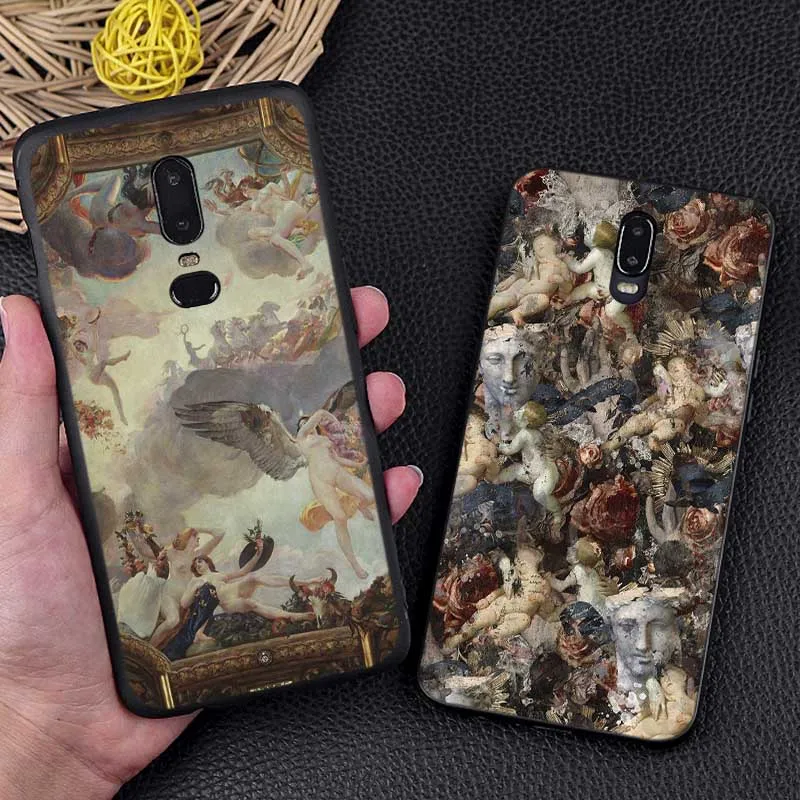 Для oneplus one plus 7 pro 7t 6 6t 5t Прозрачный мягкий силиконовый чехол для телефона versailles art |