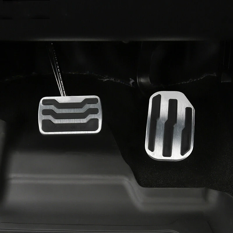 

NO DRILL F-150 FOOT GAS BRAKE PEDAL PAD COVER KIT FOR FORD F150 RAPTOR 2015 2016 2017 2018 2019 styling accessories