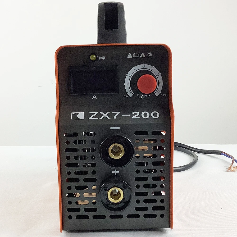 ZX7 200 Мини цифровой сварочный аппарат ARC MMA бытовой портативный преобразователь