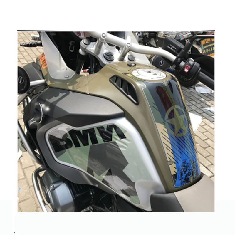 Для BMW R1200GS LC Adventure R 1200 GS противоскользящая волоконная накладка на бак защитные