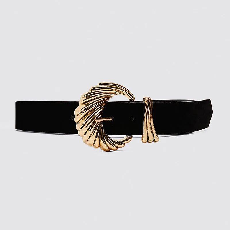 Vedawas Luxury Brand Za Pearl Belts For Women Charm Crystal Maxi Buckle Statement Belts Female Romantic Waist Party Jewelry - Цвет: 12
