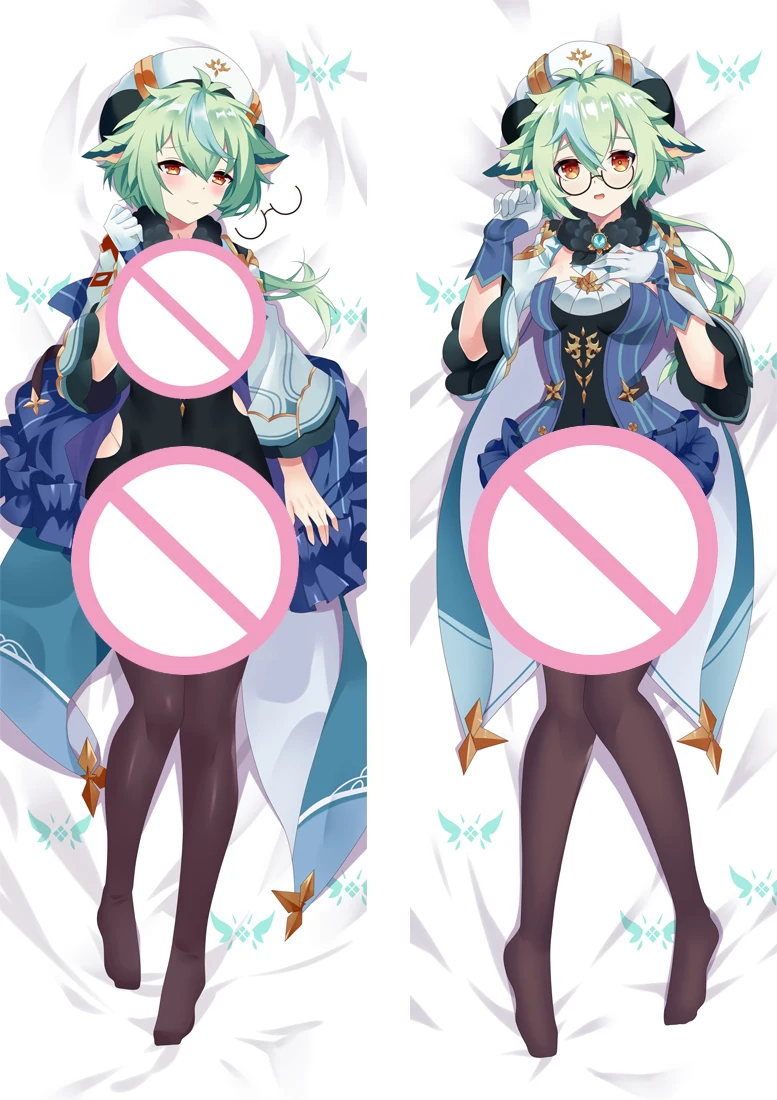 

Anime Dakimakura Pillow Case Game Genshin Impact Sucrose Body Pillowcase 3D Printing Hugging Bedding Pillow Cover Cushion Cover