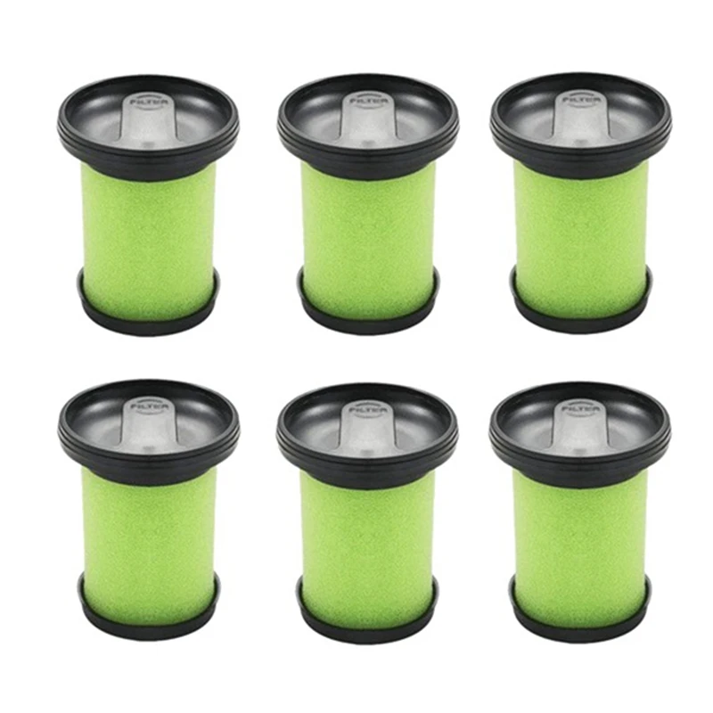

Pack of 6 Washable Filter Replacement Parts for Gtech Multi MK2 Cordless Vacuum Cleaner Accessories