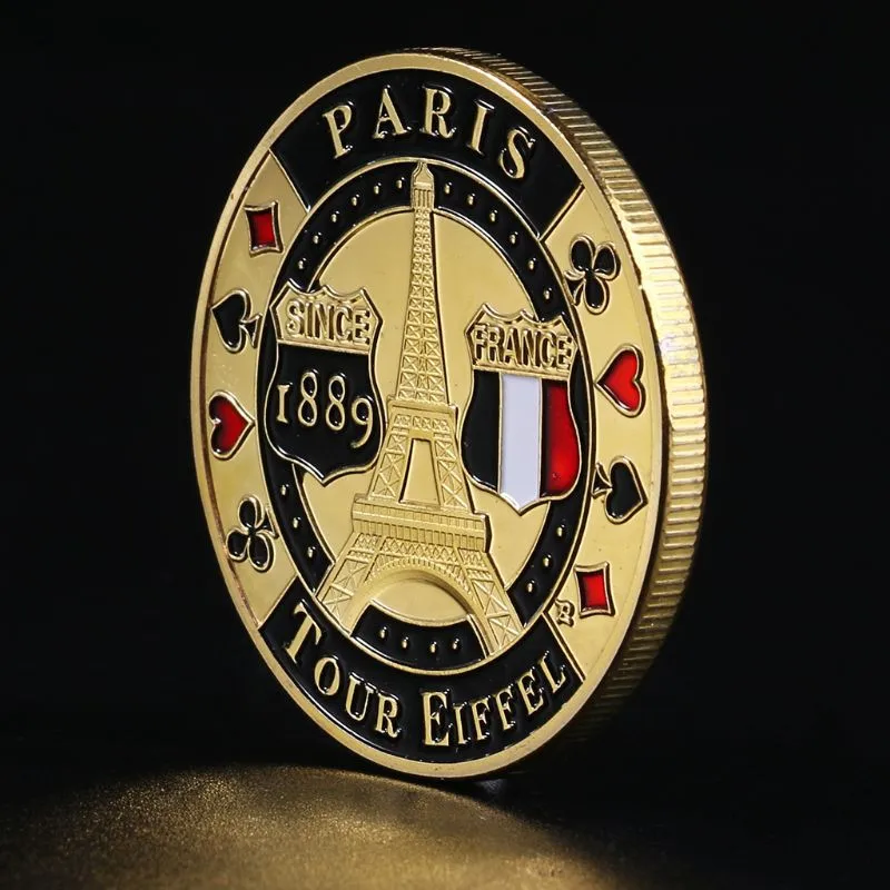 Лидер продаж защита для покерных карт металлическая монета с пластиковым