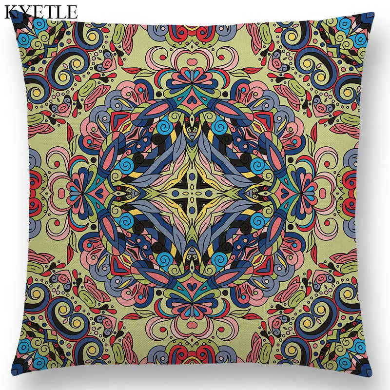 Boho Пейсли Мандала декоративный узор цветочные растения в национальном стиле