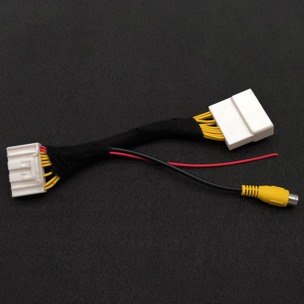 Оригинальный видеовход YIFOUM 28Pin переключатель переходник RCA для камеры заднего