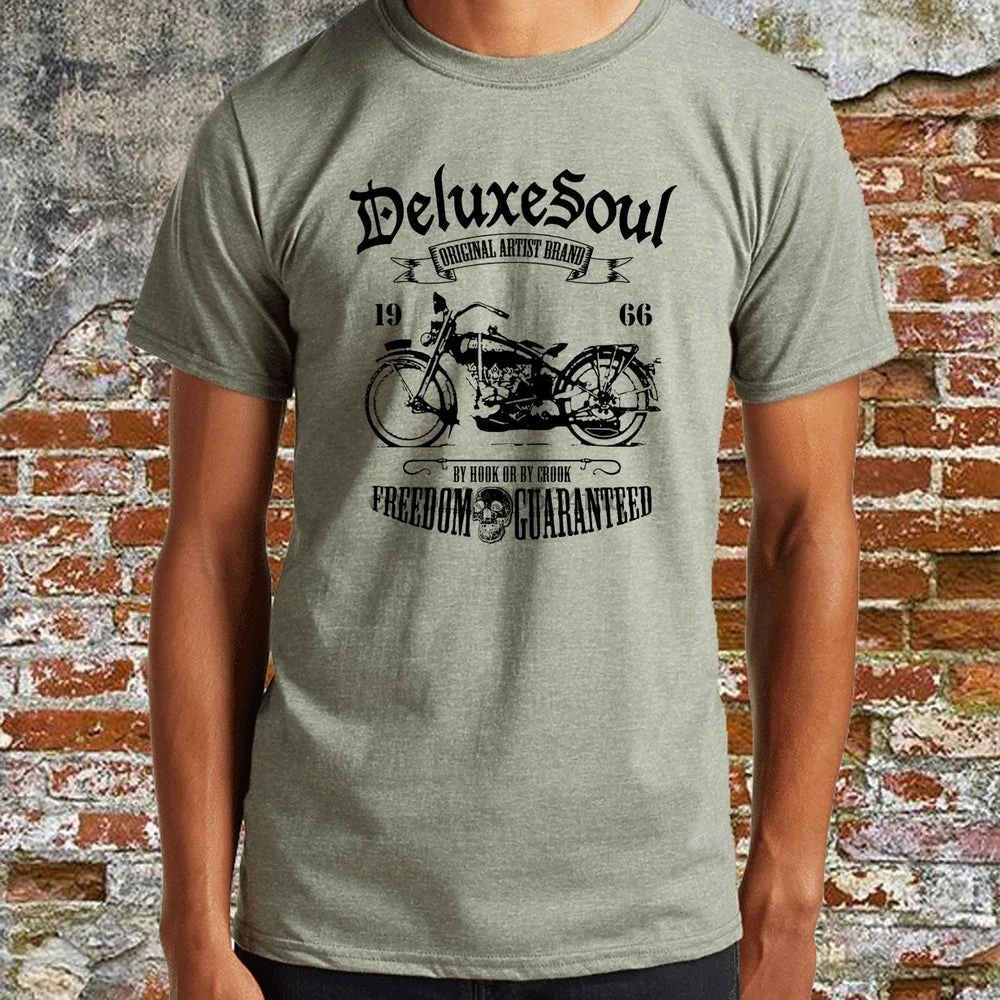 Оригинальная футболка Deluxe Soul с винтажным дизайном|Мужские футболки| |