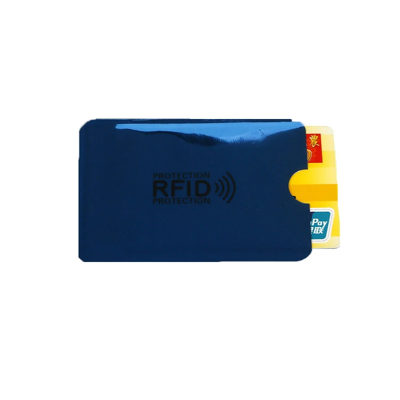 Красочные Анти Rfid Бумажник Блокировка считыватель банк держатель для карт анти