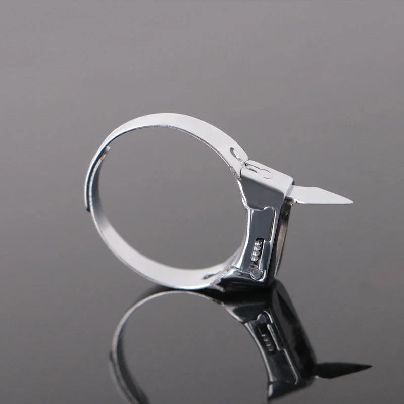 Новое кольцо из нержавеющей стали обтекаемый инструмент для самозащиты