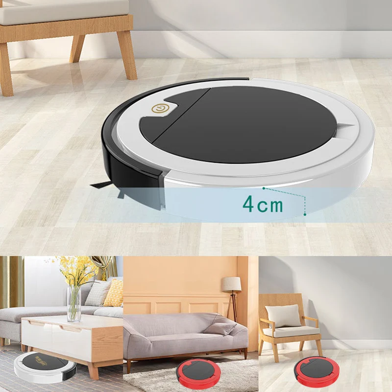 

RS9 4In1 Robot Vacuum Cleaner Smart Household Cordless Vacuum Cleaner Intelligent Charging Sweeping Machine