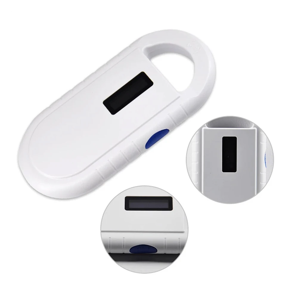 rfid animal scanner iso117845 microchip badge reader 134 2khz fdx b pet cat dog tag handheld usb transponder free global shipping
