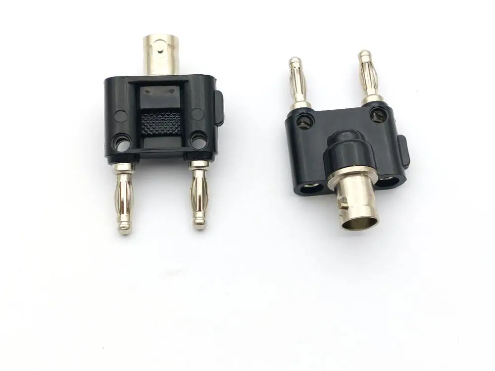 20 шт. гнездовой разъем BNC на двойной 4 мм штекер типа Банан коаксиальный адаптер