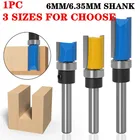 Концевая фреза с подшипником, 6 мм, 6,35 мм, 1 шт.