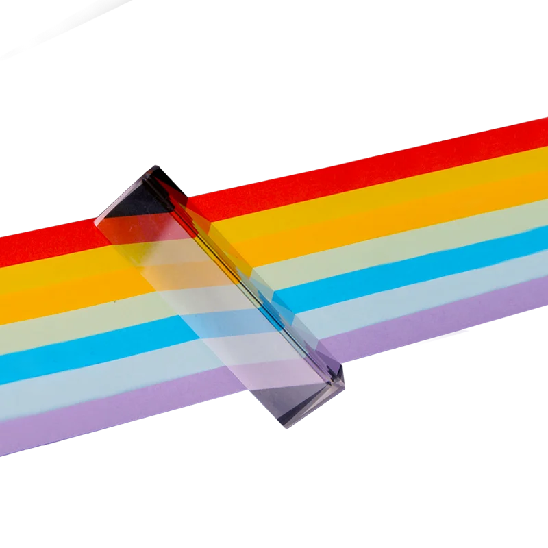 Треугольная призма BK7 Оптические Призмы стекло для преподавания физики
