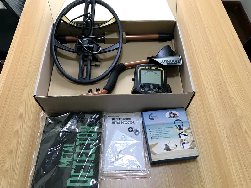 Комплектация Deluxe TX-850 подземный детектор металла с 15-дюймовым поисковая катушка TX850 золотоискатель Охотник за сокровищами TX 850