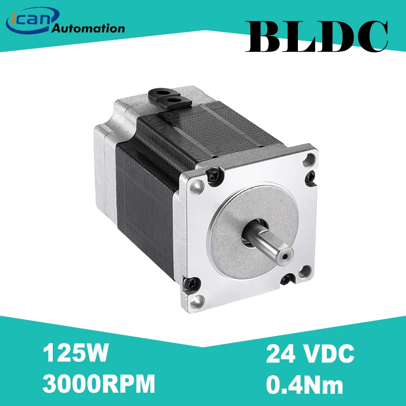 ICAN 125 Вт бесщеточный Dc 24 вольт 40 нсм 3000 об/мин 57BLF-1230NBB с высоким крутящим моментом
