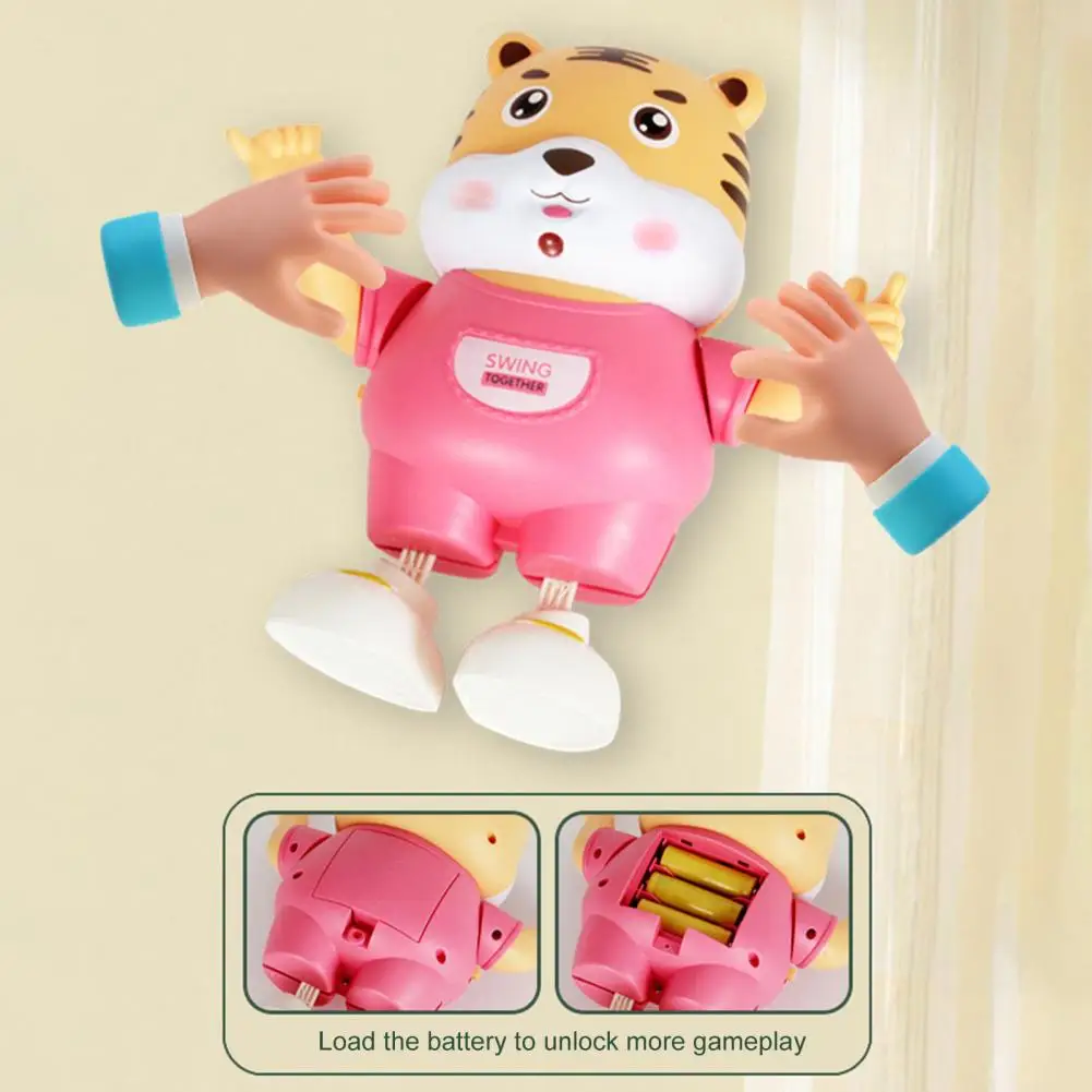 Игрушка танцующий тигр креативная нежная Красивая музыкальная электрическая