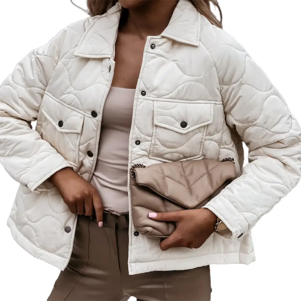 

Осенняя женская однобортная куртка пальто элегантная женская однотонная верхняя одежда с карманами куртка с отложным воротником и длинным...