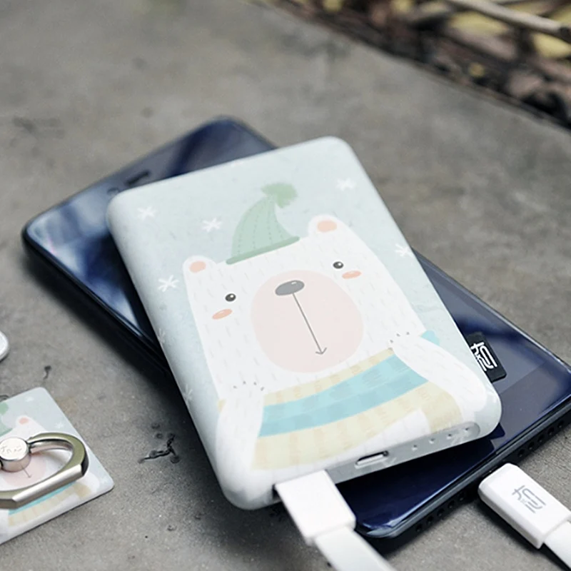 Maoxin пауэр банк 8000mAh аккумулятор для iPhone xiaomi samsung портативная зарядка