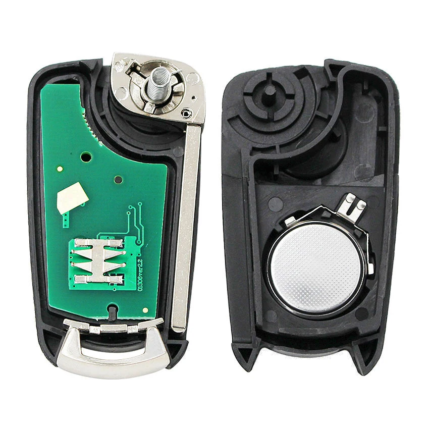 2/3 кнопочный дистанционный ключ брелок 434 МГц для Vauxhall Opel Astra 2004-2009 PCF7946 HU100 blade |
