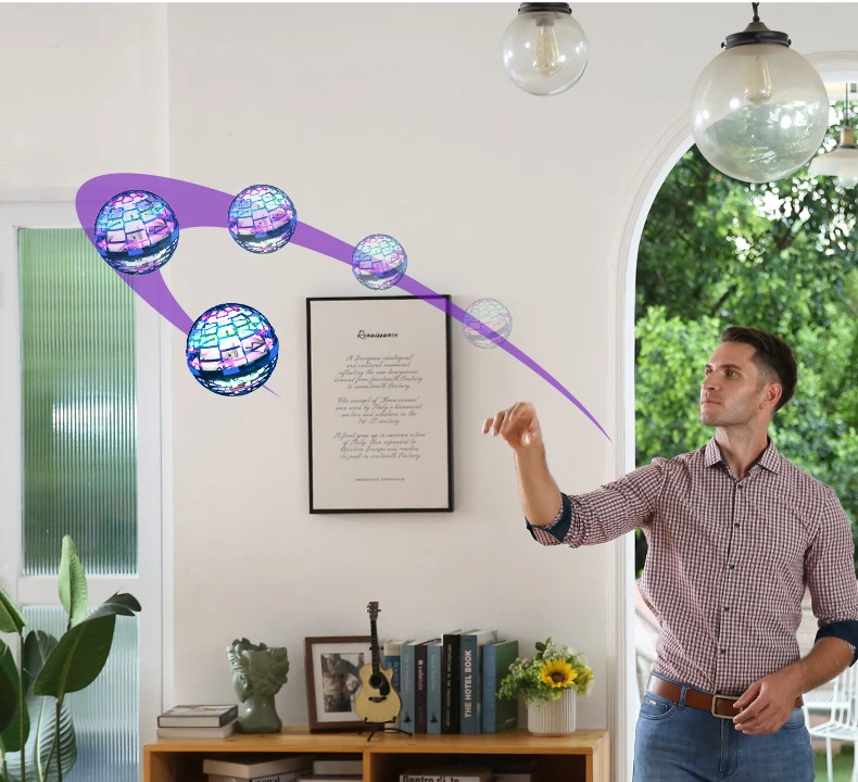Satin Al Fly Pro Spinner Sonsuz Hileler Uçan Oyuncaklar Rgb ışık El Kumandalı Drones Noel Hediyesi çocuklar Yetişkinler Için