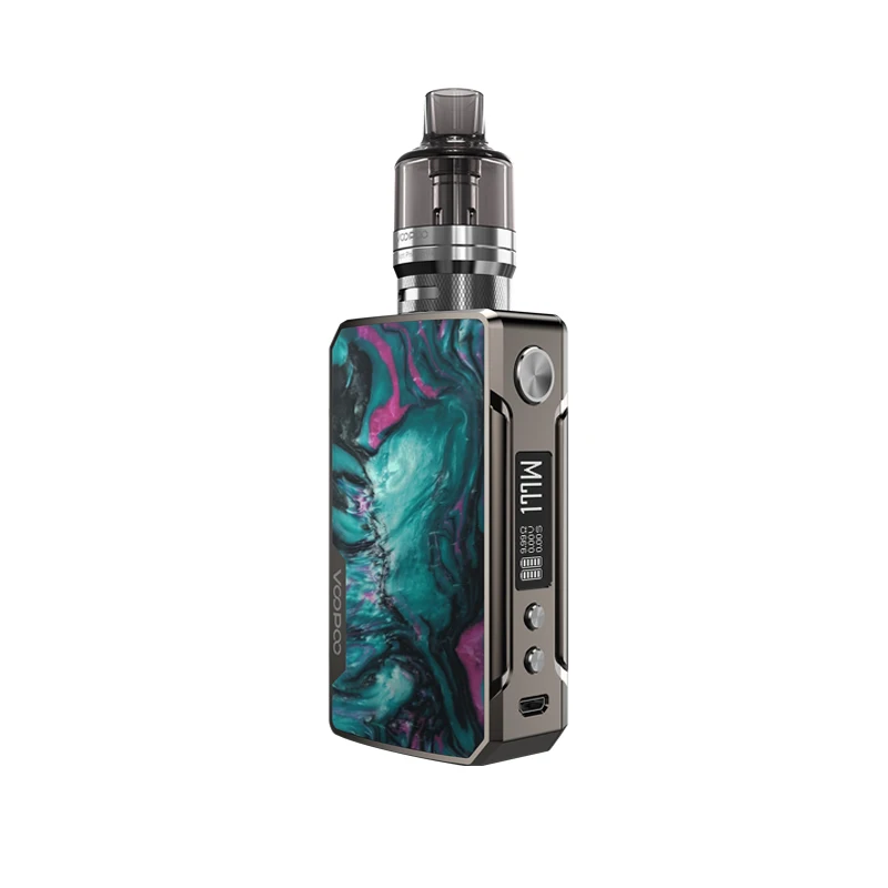 Original VOOPOO Drag 2 Platinum Kit Refresh Edition 177W box mod with 4.5ml PnP Pod Tank fit pnp vm5 coil Vaporizer VS mini | Электроника