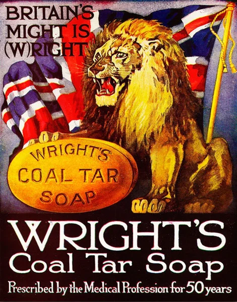 Металлический плакат с угольной смолой и мылом винтажный ретро-стиль | Дом сад