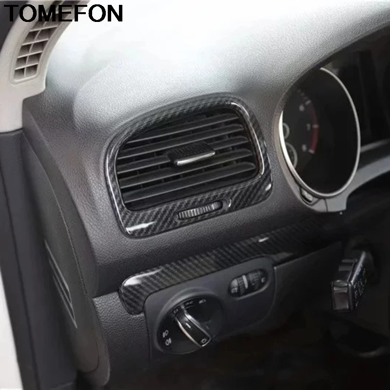 Крышка вентиляционного отверстия TOMEFON для Volkswagen Golf 6 MK6 2010 2011 2012 передняя сторона