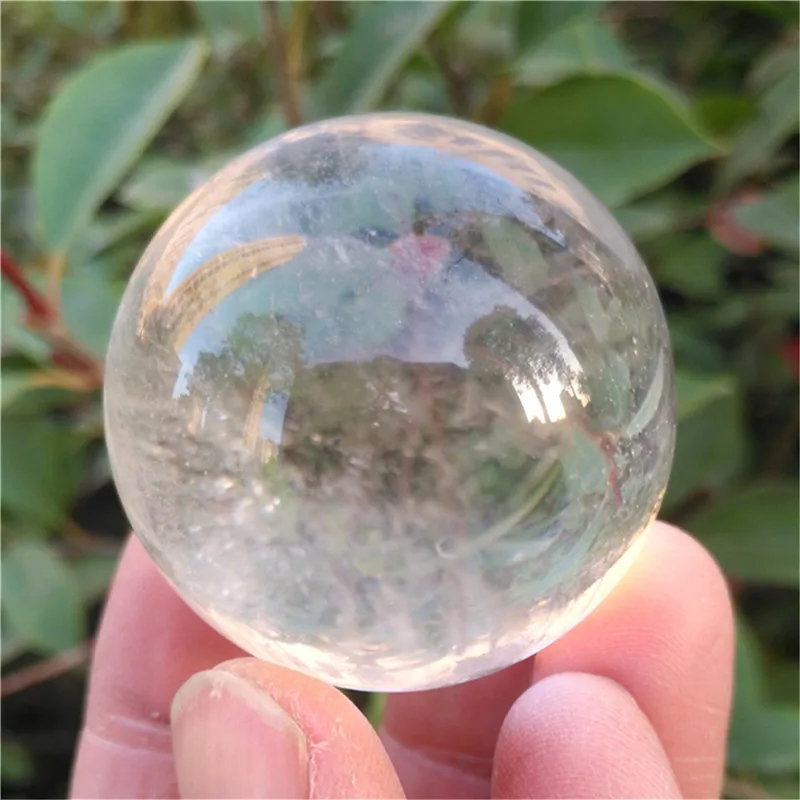 

Natural stone and mineral white crystal ball family decoration ornament witchcraft worship energy magic ball