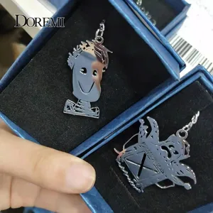 Ожерелье DOREMI из нержавеющей стали с индивидуальным рисунком для детей