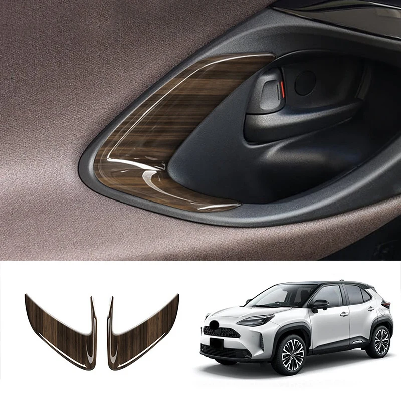 

Car Inner Door Door Bowl Trim Cover Inner Door Handle Panel Frame for Toyota Yaris Cross 2020-2021