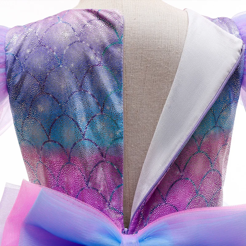 

New mermaid skirt dress party girl show dress host dress girls dresses
