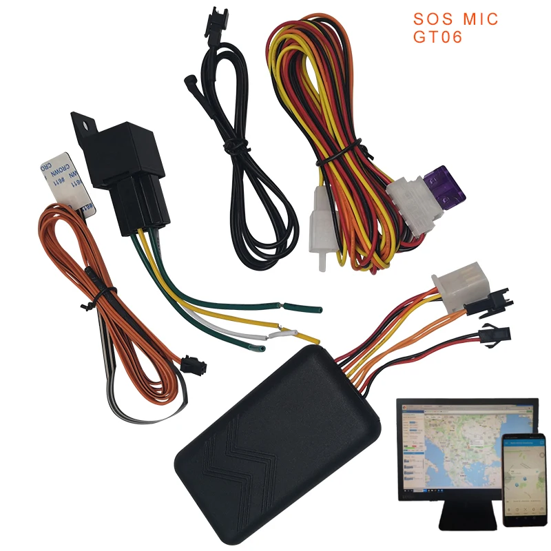 DYEGOO GPS автомобильный трекер GT06 динамик прослушивающий монитор отрезающий масло