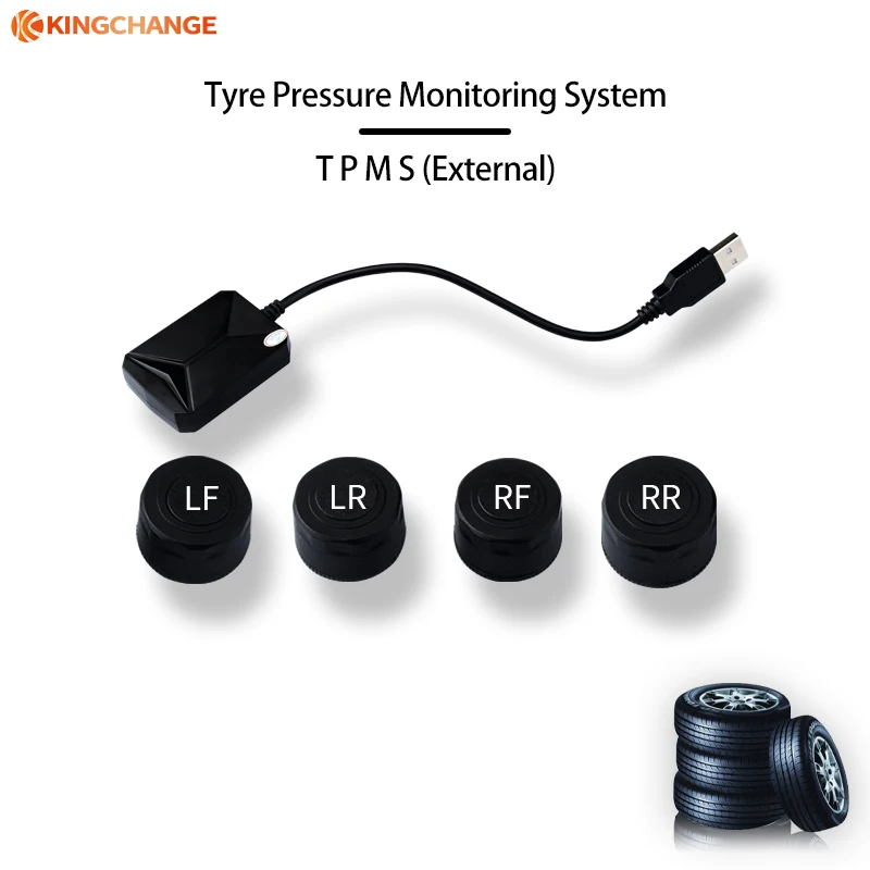 

Система контроля давления в шинах Kingchange, сигнализация TPMS, внешний датчик, взрывозащищенный дисплей
