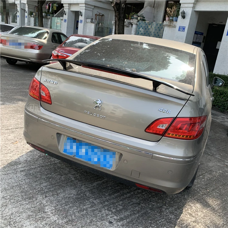 Спойлер для Peugeot 408 2011-2017 407 308 спойлер nF из высококачественного АБС-материала