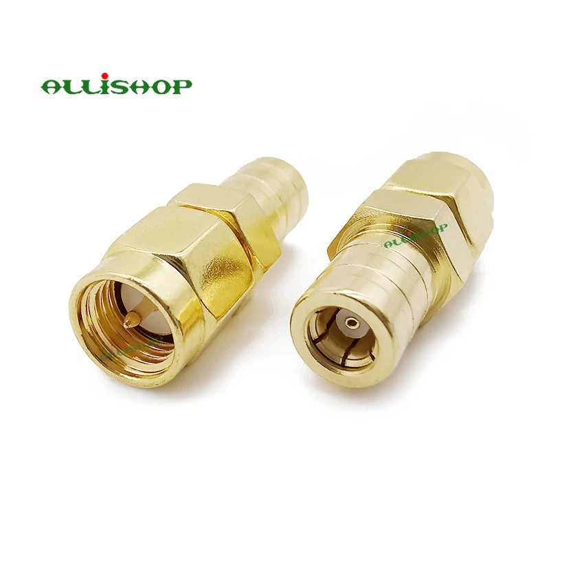 10 шт. SMA штекер SMB Женский Разъем RF коаксиальный адаптер адаптер|male female connector|male sma