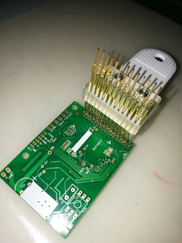 Тестовый зажим двухрядные аксессуары 2 54 игла PCBA программирование отладка