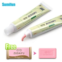 buy 1 get 1 zudaifu 1pcs treatment psoriasis eczema cream 1pcs skin care sulfur soap herbal antibacterial anti itching p1129