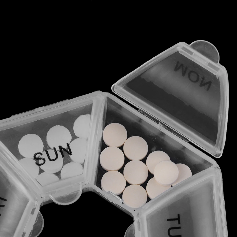 1 шт. 7 дней медицинская коробка портативный мини дорожный контейнер для хранения