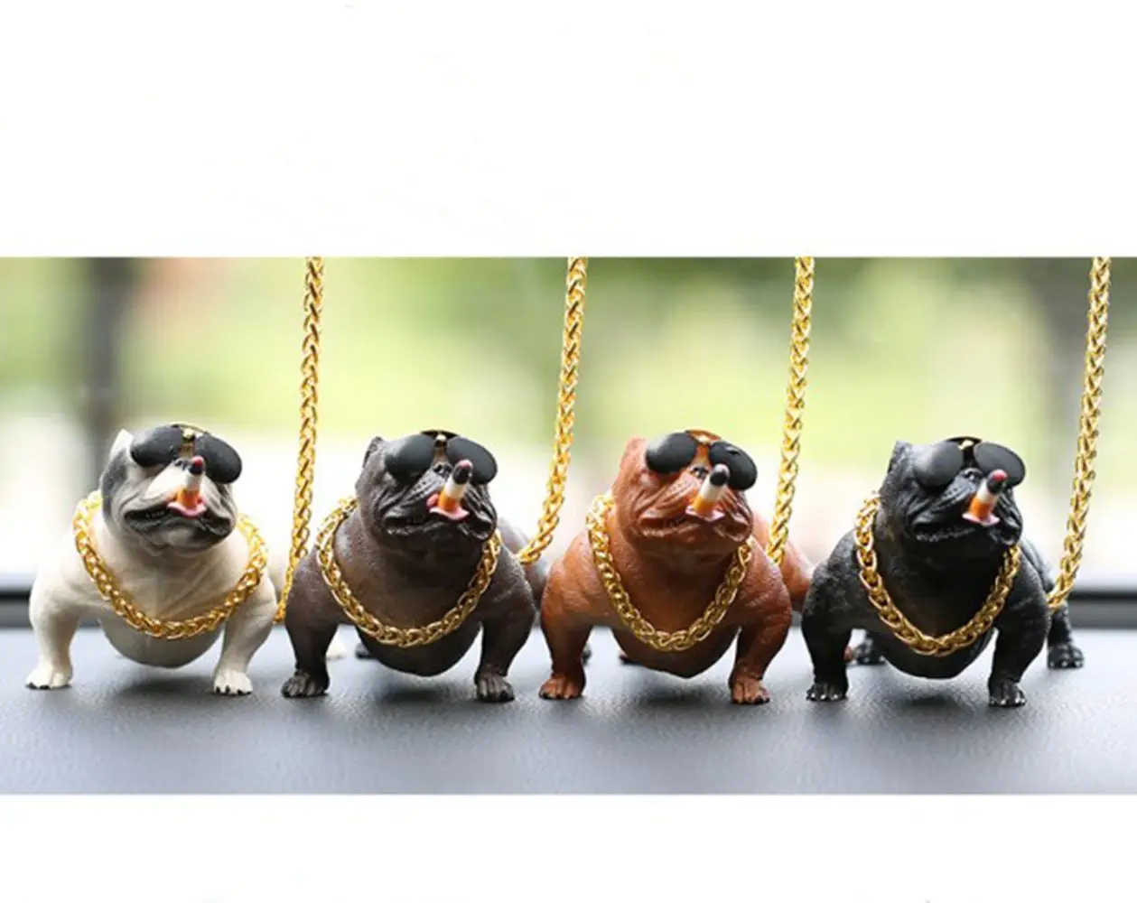 Home Desktop Decoration Vintage Dog Statue Car Interior Abstract Art Ornaments Auto Accessories | Автомобили и мотоциклы