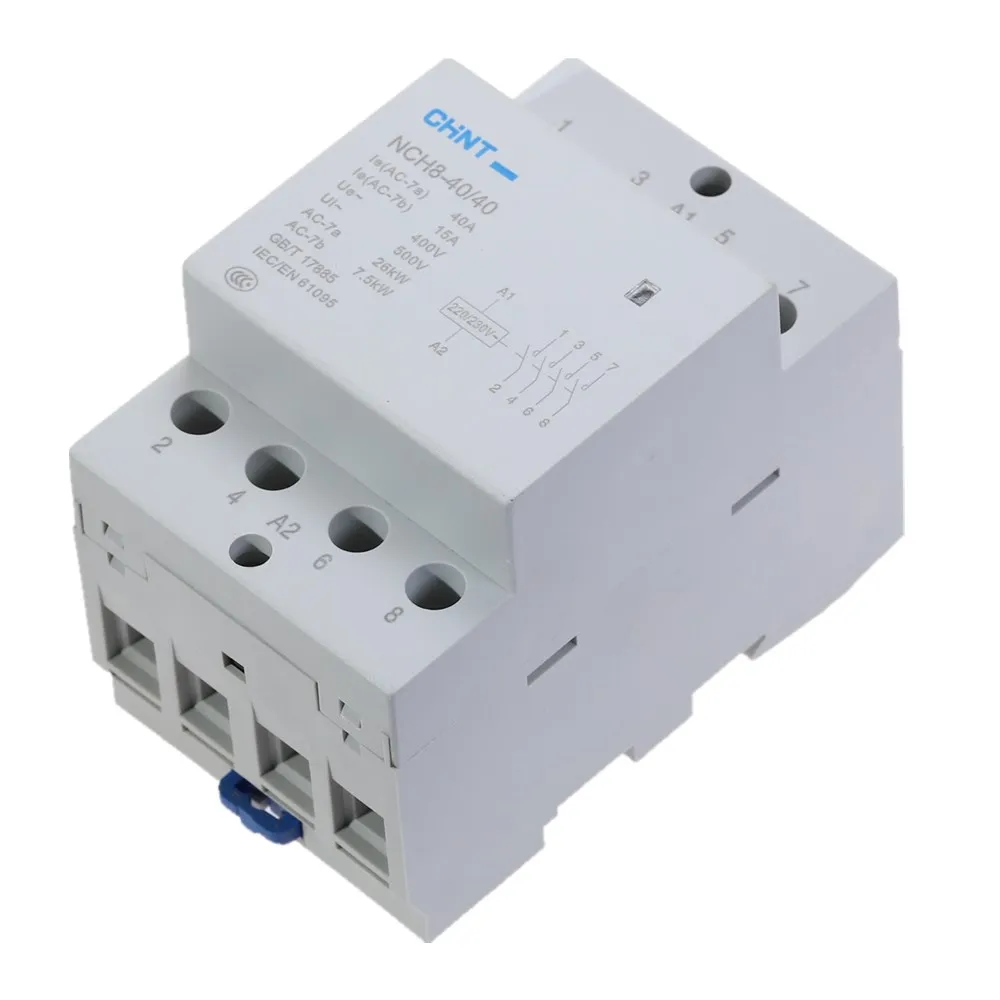 CHNT NCH8-40/40 4-полюсный 40A 4 без контактора DIN-рейки бытовые модульные замыкатели