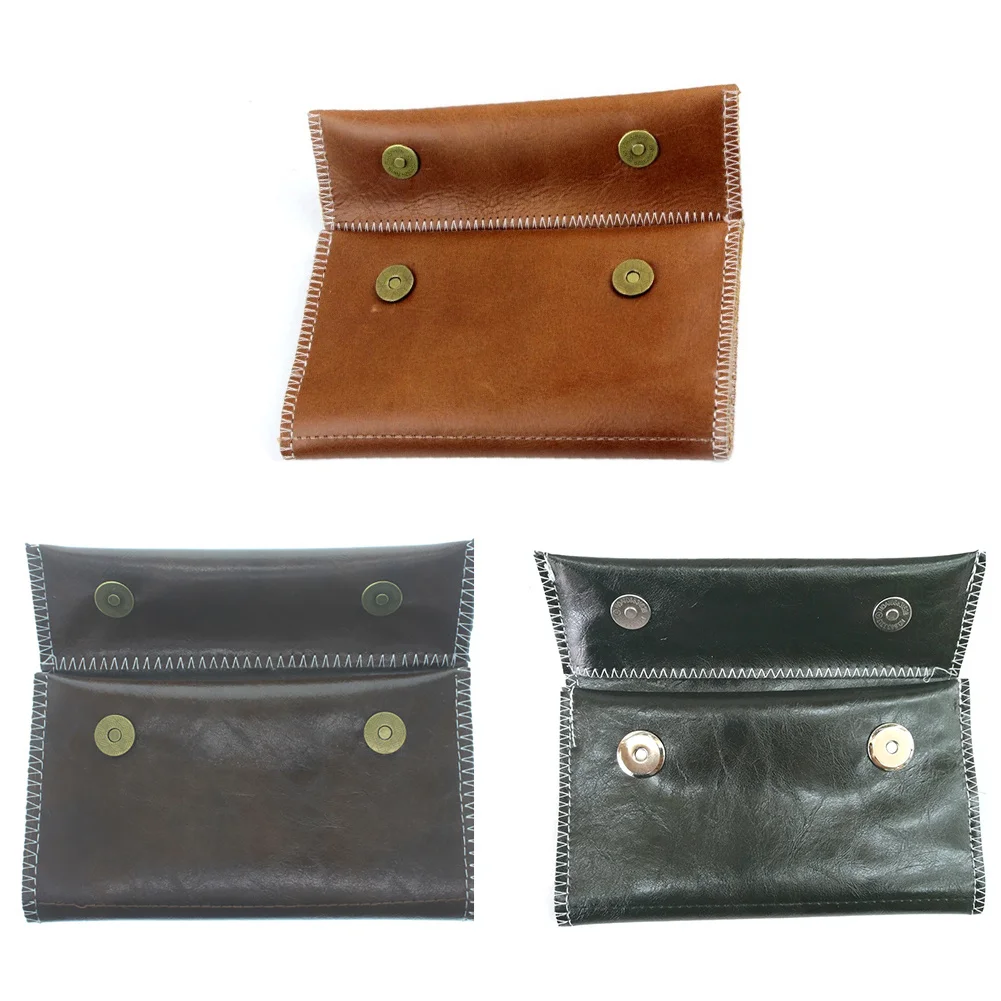 Переносная кожаная сумка для табака сигаретная Скалка табачная чехол бумажный