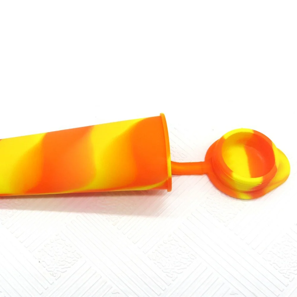

6pcs DIY Multifunction Silicone Popsicle Molds Summer Ice Mold Tubes Ice Cream Bar Maker (Mixed Colors)