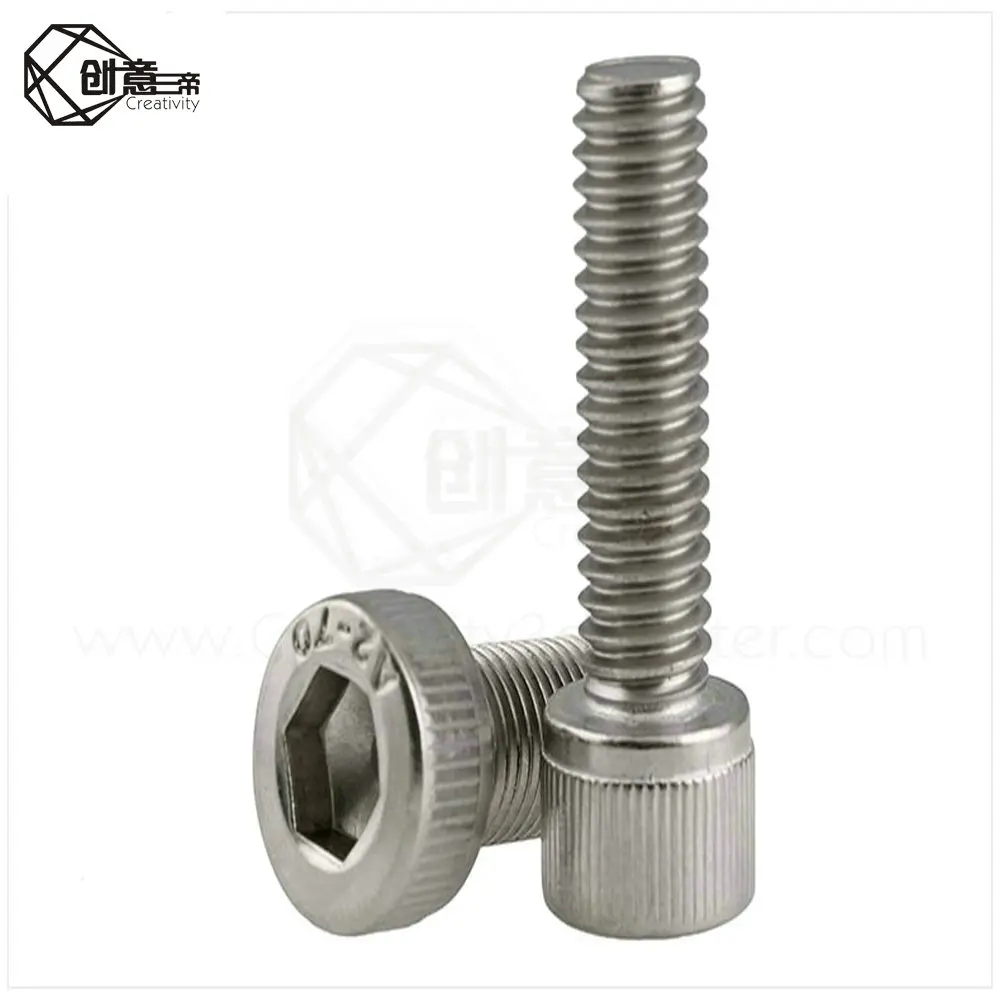 10 шт. M4 M5 M6 DIN912 304 Шестигранная головка из нержавеющей стали винты Внутренняя
