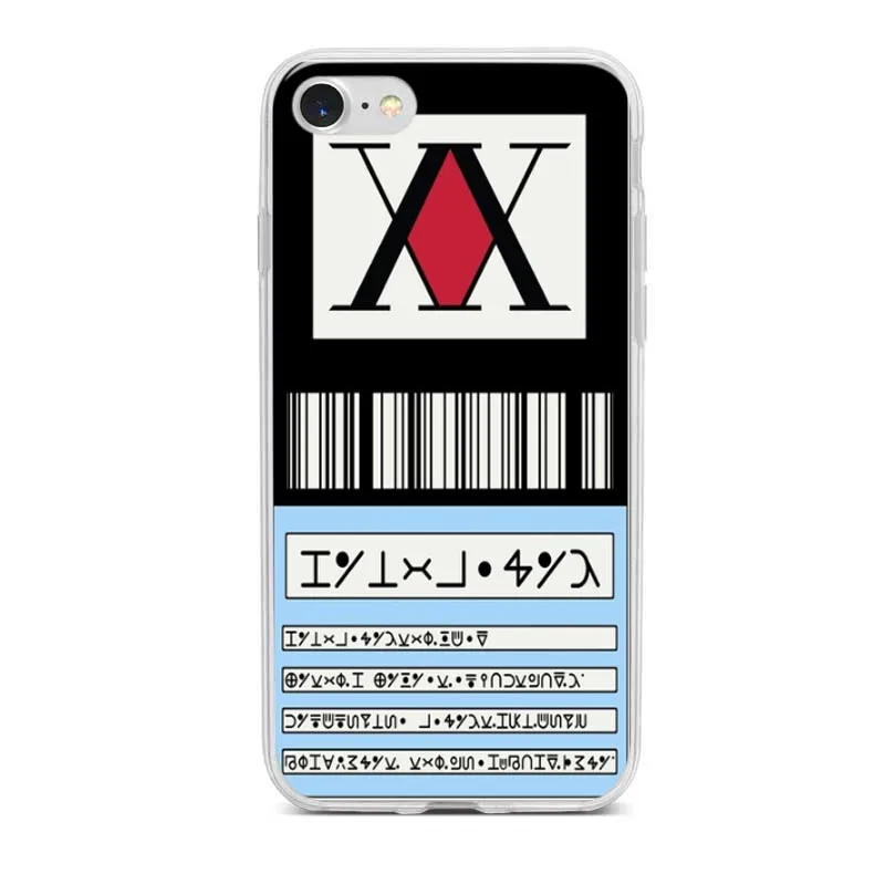 Чехол для телефона Hunter x HXH мягкий силиконовый чехол iPhone 11 12 6 13 7 8 Plus X XR XS MAX |